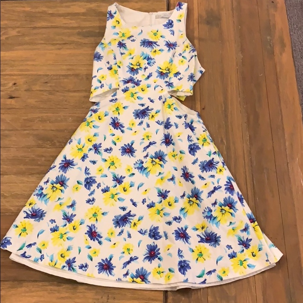 Floral summer dress